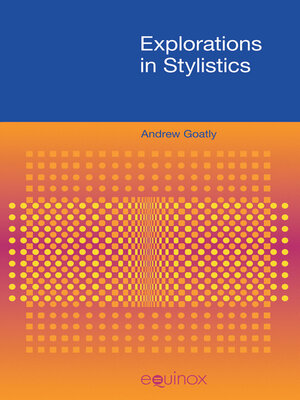 cover image of Explorations in Stylistics